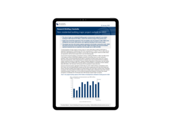 Australian Building Construction Sector Analysis broad coverage